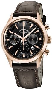 Zeno-Watch Herrenuhr - Gentleman Automatic Chrono 7753 gold plated - 6662-7753-P