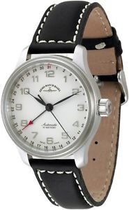 Zeno-Watch Herrenuhr - NC Retro Pointer date - 9554Z-e2