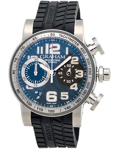 Graham Silverstone Stowe 44 Chronograph Automatic Men's Watch - 2SAAC.B03A