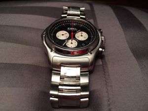 Ebel 1911 BTR Chronograph Watch 9137260 with case - Excellent Condition
