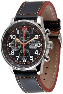 Zeno-Watch Herrenuhr - X-Large Pilot Chronograph Day-Date special - P557TVDD-a15
