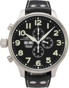 Zeno-Watch Herrenuhr - Super Oversized SOS Chronograph - 9557SOS-Left-a1