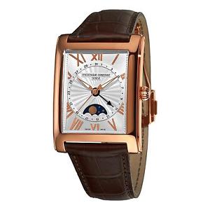 FREDERIQUE CONSTANT MEN'S 34MM BROWN AUTOMATIC ANALOG WATCH FC-330MS4MC4
