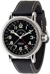 Zeno-Watch Herrenuhr - Nostalgia XL Pointer date - 88076Z-a1