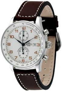 Zeno-Watch Herrenuhr - X-Large Retro Chronograph Bicompax - P557BVD-f2
