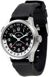 Zeno-Watch Herrenuhr - Fellow GMT (Dual Time) - 6304GMT-a1