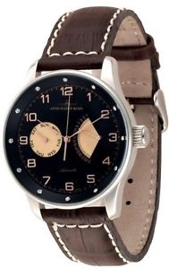 Zeno-Watch Herrenuhr - X-Large Retro Day Date Retrograde (12 crystal) - P592-Dia