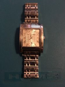 BURBERRY BU1550 STAINLESS STEEL LUXURY MENS WATCH