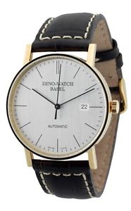 Zeno-Watch Herrenuhr - Bauhaus Automatic 18ct gold - 4636-GG-i3