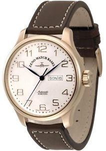 Zeno-Watch Herrenuhr - OS Retro Day Date gold plated - 8554DD-PGR-f2