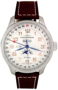 Zeno-Watch Herrenuhr - OS Retro full calendar - 8900-f2