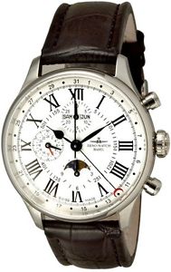 Zeno-Watch Herrenuhr - Godat II Fullcalendar Chronograph Roma - 6273VKL-i2-rom