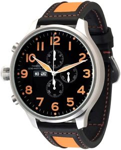 Zeno-Watch Herrenuhr - Super Oversized SOS Chronograph - 9557SOS-Left-a15