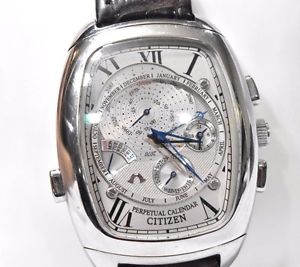 *RARE* CITIZEN Campanola 202 Watch Perpetual Calendar AG6220-00A, #242 Stunning