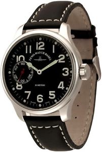 Zeno-Watch Herrenuhr - OS Pilot Winder - 8558-9-pol-a1