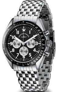 Zeno-Watch Herrenuhr - Lemania Tachymeter Chrono - Limited Edition - 430-01TH-b1