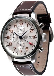 Zeno-Watch Herrenuhr - OS Retro Chronograph GMT - 8753TVDGMT-f2