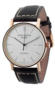 Zeno-Watch Herrenuhr - Bauhaus Automatic 18ct red gold - 4636-RG-i3