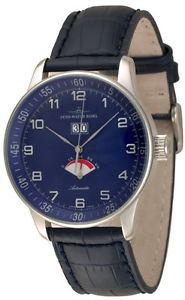 Zeno-Watch Herrenuhr - X-Large Retro Big Date Power Reserve - P590-g4