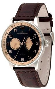 Zeno-Watch Herrenuhr - X-Large Retro Day Date Retrograde - P592-g1-6