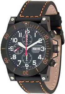 Zeno-Watch Herrenuhr - Muscle Chronograph black - 8023TVDD-bk-a1