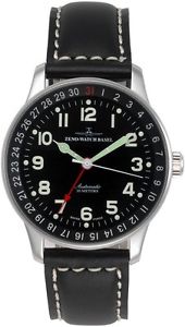 Zeno-Watch Herrenuhr - X-Large Pilot Pointer date - P554Z-a1