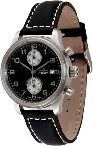 Zeno-Watch Herrenuhr - NC Retro Chronograph Bicompax - 9557BVD-d1