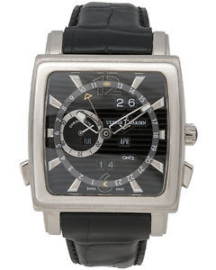 Ulysse Nardin Quadrato 18K Dual Time Perpetual Calendar Men's Watch - 320-90/92