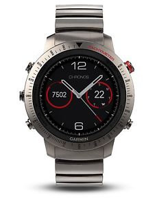 Garmin Fenix Chronos GPS Luxury Titanium Watch 010-01957-01