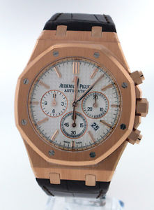 Audemars Piguet Royal Oak Rose Gold 41mm Chronograph  26320or