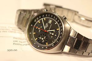 Vintage Heuer Chronograph 750.501-3 Valjoux 7750
