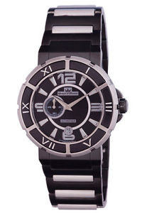Yonger & Bresson Men's YBH 8321-13 M Automatic Black Stainless Steel Date Watch