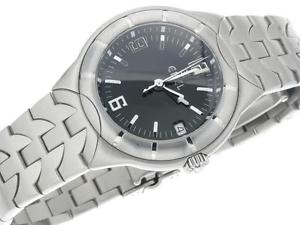 Ebel Type E Men's Stainless Steel Quartz Watch Comes With Box and Papers