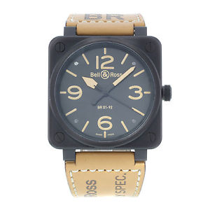 Bell & Ross Aviation Heritage BR01-92 Acier Montre Homme Automatique