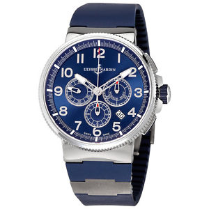 Ulysse Nardin Marine Chronograph Automatic Mens Watch 1503-150LE-3-63-VB