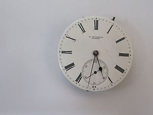 M. Grossmann Pocket Watch Movement