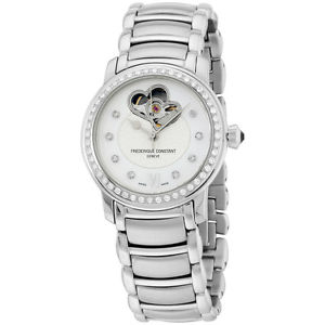 Frederique Constant MOP Dial Stainless Steel Ladies Watch FC310DHB2PD6B