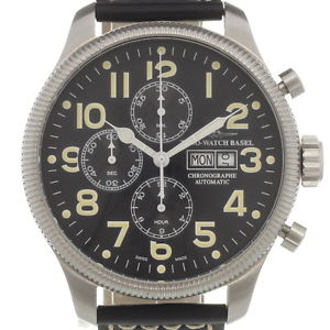 Zeno Watch Pilot Oversized XL-Flieger-Chronograph  - 8557TVDD B-SV