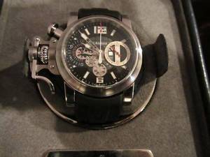 Graham Chronofighter RAC Skeleton Wrist Watch for Men