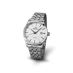 SECULUS MEN'S AMBASSADOR 40MM STEEL CASE AUTOMATIC WATCH 1016G.7.2824 M SS WAP