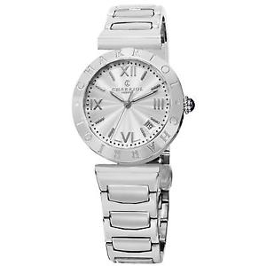 Charriol Alexandre Women's 34mm Silver Steel Bracelet & Case Watch AMS.920.001