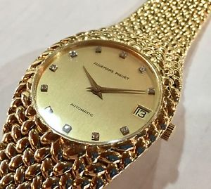 AUDEMARS PIGUET 18K 5403BA 1982  DRESS WATCH WITH ORIGINAL BOX AND PAPERS