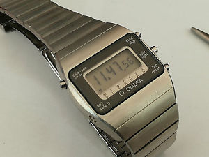 VINTAGE OMEGA CONSTELLATION * LCD // DIGITAL * STELL CASE * 100% ORIGINAL * BOX