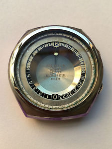 Vintage Edox Geoscope case 42 NOS