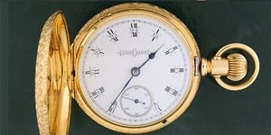 ILLINOIS BUNN SPECIAL 24-JEWEL 14kt 137 GRAMS T.W. HUNTER CASE.CIRCA 1897