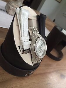 Full 10.5ct Diamond Encrusted Joe Rodeo JOJO Master Chronograph Watch