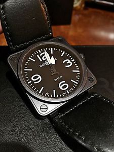 Bell & Ross Watch BR 01-92 w/ full Box and Papers 46mm