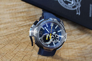 Graham Chronofighter ProDive Oversized Swiss Chronograph Luxury Diver Watch 45mm