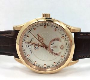 Carl F Bucherer Manero 18Kt (750) Rose Gold Power Reserve 40mm automatic watch