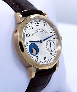 A. Lange & Sohne 212.050 18K Honey Gold Limited 1815 Moonphase BOX/PAPERS *MINT*
